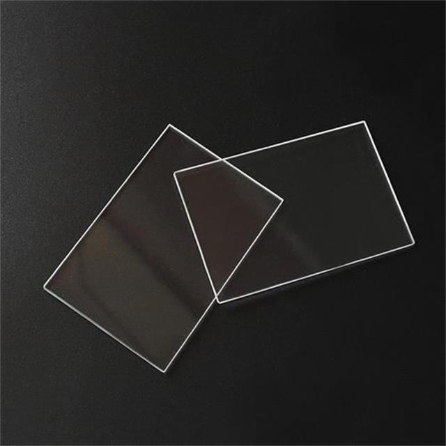  3mm 두께의 고 UV 투과 석영 판