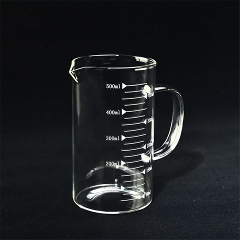 Bécheur en quartz fusionné de haute qualité avec échelle