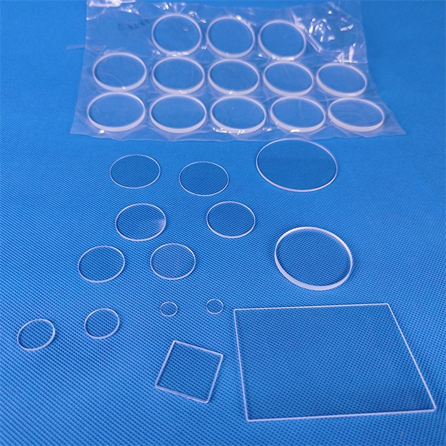 Spektroskop-Quarzglasplatte mit hoher Lichtdurchl&auml;ssigkeit