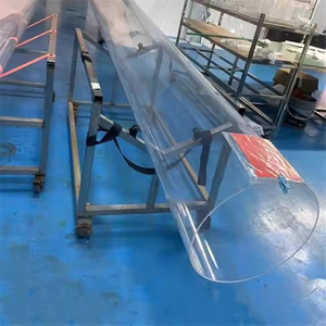 Tourne de quartz de grand diamètre 200-300 mm de haute température