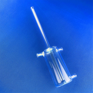 Tubo de quartzo para forno tubular de grande di&acirc;metro