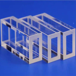 Tubo de quartzo quadrado personalizado