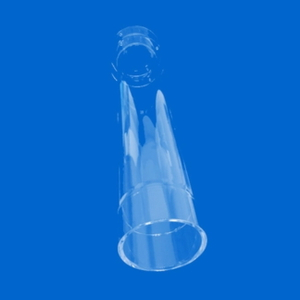 أنبوب فرن الكوارتز المقاوم لدرجة الحرارة العالية 500-2000 مم