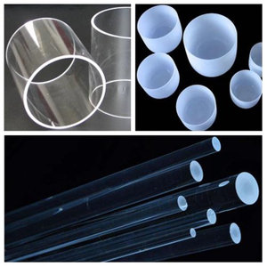 Tubo de quartzo semicondutor de alta pureza Od 3-300mm