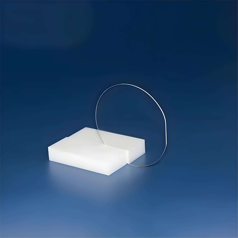 ノッチ付き高透明石英ディスク