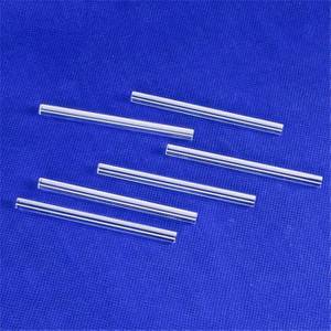 Varilla de cuarzo semicircular transparente semiconductor personalizada