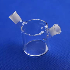 Brida de cuarzo sellada soldada transparente