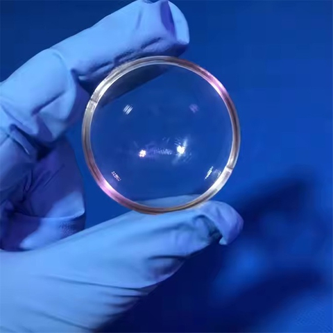 Crisol de cuarzo &oacute;ptico con cubierta de c&uacute;pula qu&iacute;mica de alta pureza de 1-100 mm