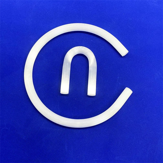 99,99% молочно-белая кварцевая трубка