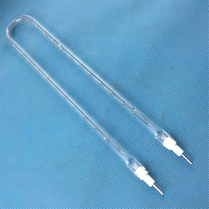 Tubo de vidrio de cuarzo con l&aacute;mpara hal&oacute;gena de alta pureza de 3-300 mm