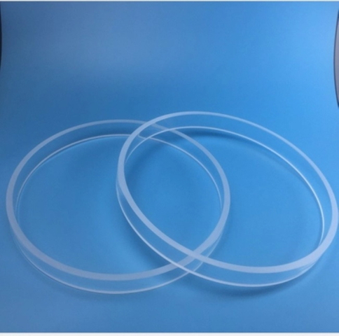 Aangepaste UV-lamp hogedruk transparante kwartsbuis met grote diameter