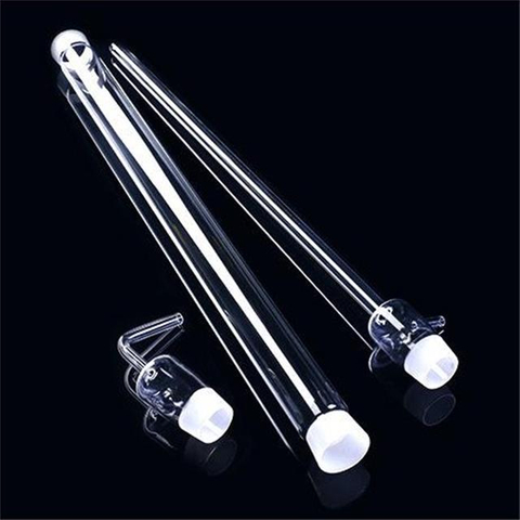 Tube de quartz fusionné transparent avec fil