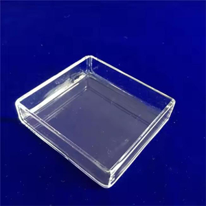 Hochreine transparente Quarzkulturschale