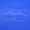 Plaque de quartz circulaire optique personnalis&eacute;e de 1 mm 2 mm 3 mm
