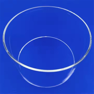 고온 대구경 원통형 반도체 석영 유리관