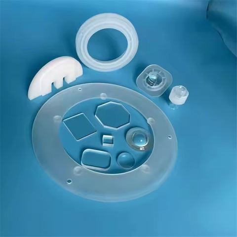 99.99% 고순도 레이저 슬롯 석영 플레이트