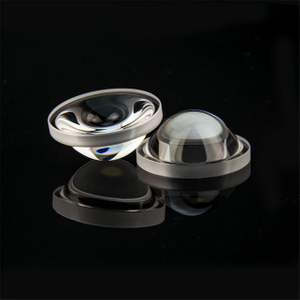 عدسة زجاجية كوارتز ذات نفاذية عالية للضوء 