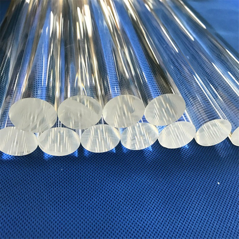 3-300mm 투명 인쇄 장비 석영 막대
