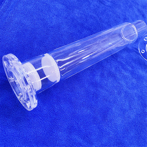 شفة فرن أنبوب الكوارتز عالية النقاء OD3-300mm