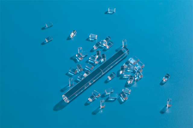  Varilla de vidrio de cuarzo transparente de alta pureza