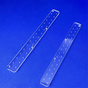 Piastra a striscia lunga porosa in materiale al quarzo