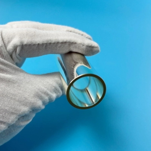 Tubes de quartz plaqu&eacute;s argent personnalis&eacute;s pour cavit&eacute;s laser dentaires