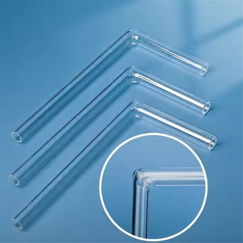 Gebogen kwartsstaven Kwartsglas op maat