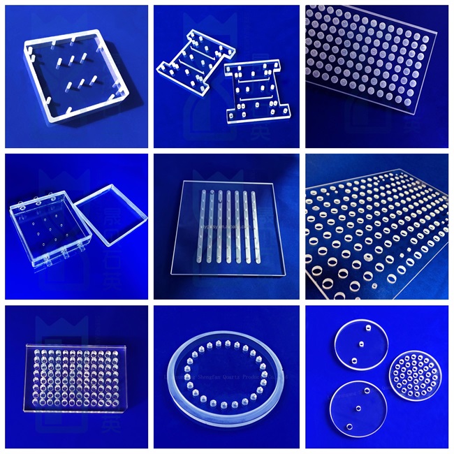 Traitement de plaques de quartz personnalis&eacute;es