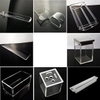 Plaque de verre de quartz carr&eacute;e 3,7 * 3,7 * 0,5 mm, personnalisation du support