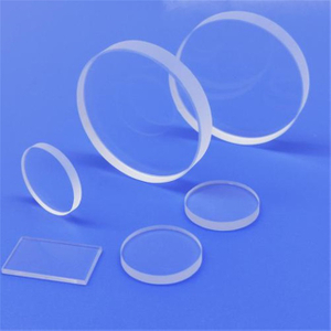 Hoge doorlaatbaarheid Optisch instrument Kwartsglasplaat