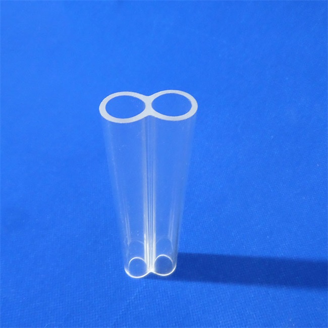 Wat zijn de optische kenmerken van glazen buizen van gesmolten silica