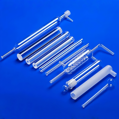 Tubo de cuarzo transparente OEM