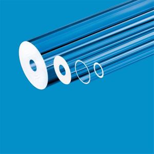 Tubo de quartzo com especifica&ccedil;&atilde;o de 22 mm