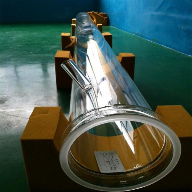 Tubo de cuarzo transparente pulido horno de pir&oacute;lisis de 3-300 mm