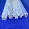 Tube en verre de silice fondue haute transparence
