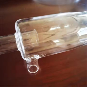 カスタマイズされた大口径透明石英炉管