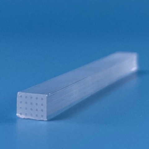Kundenspezifische Labor-Trennfiltration, quadratisches por&ouml;ses Quarzglasrohr
