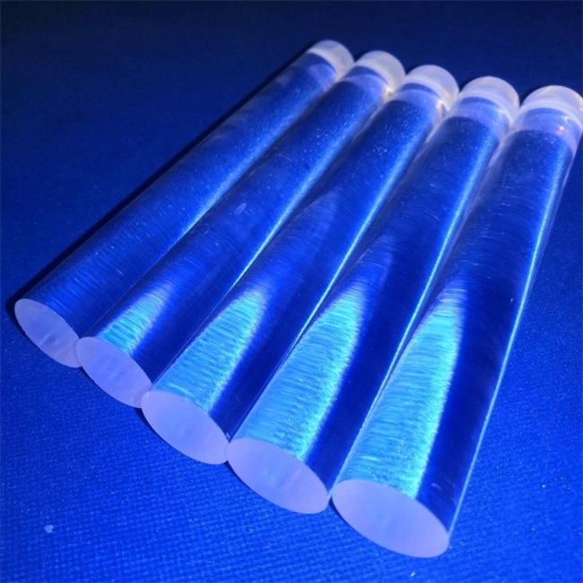 Varilla de cuarzo de grado 2-100 mm para dispositivos m&eacute;dicos