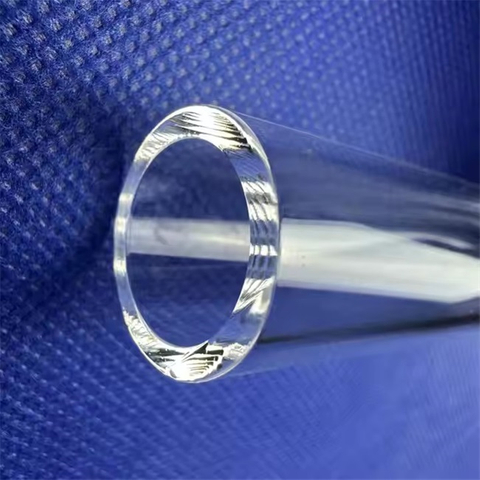 Au&szlig;endurchmesser: 5–600 mm, gro&szlig;er Durchmesser, transparentes Quarzrohr