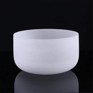 평평한 바닥 불투명 고순도 석영 도가니