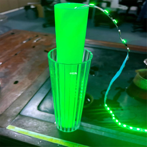 3-300mm 고투과율 무대 램프 석영 유리관