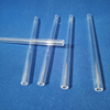 Tube en verre de quartz d'&eacute;quipement ultrasonique de chauffage par induction de grande puret&eacute;