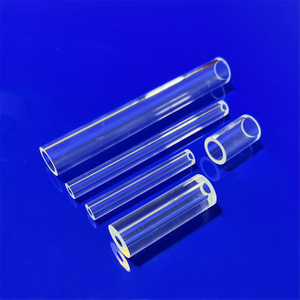 Tube en verre de quartz de four de traitement thermique de semi-conducteur de grande puret&eacute;