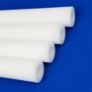 Tubos de vidro de quartzo branco leitosos opacos