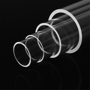 Infrarot-Glasr&ouml;hren aus hochreinem Quarzglas