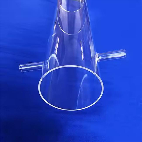 Tube de four &agrave; quartz de grand diam&egrave;tre sans ozone