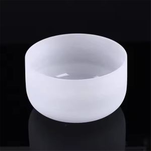 Creuset en silice fondue blanc laiteux, diam&egrave;tre ext&eacute;rieur 20-800mm