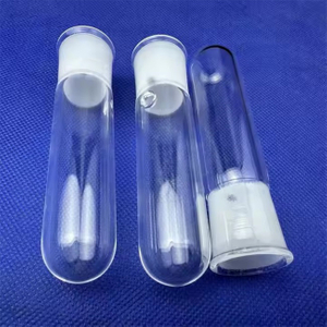 Au&szlig;endurchmesser: 10–500 mm, medizinisches Labor-Quarz-Reagenzglas