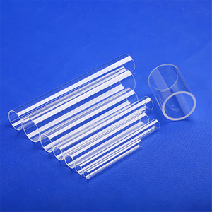 Tube en verre de quartz expérimental de 5-50 mm à haute température