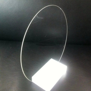 Plaque de verre de quartz fondu UV JGS1 180nm